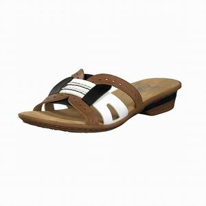 Rieker 63489-64 Mules Damen Beige | 087294-TWI