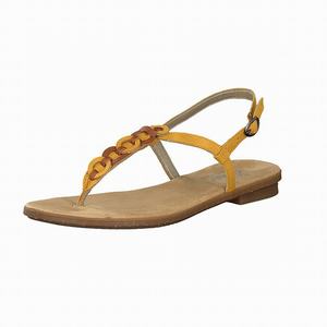 Rieker 64276-68 Sandalen Damen Gelb | 926043-FUS