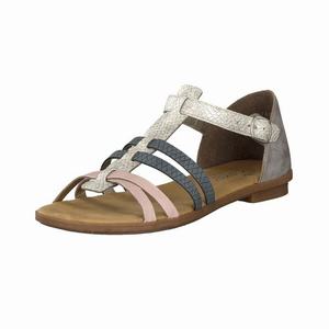 Rieker 64288-80 Sandalen Damen Weiß | 932704-QCM