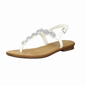 Rieker 64291-80 Sandalen Damen Weiß | 140937-IRJ