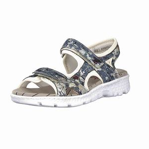 Rieker 67866-91 Sandalen Damen Mehrfarbig | 271598-HNO