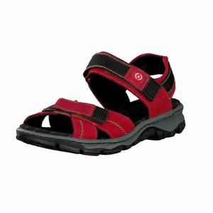 Rieker 68851-33 Sandalen Damen Rot | 893250-GFD