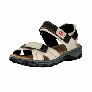 Rieker 68851-60 Sandalen Damen Beige | 654307-CYH