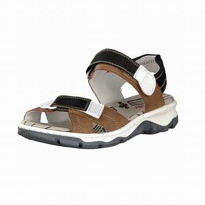 Rieker 68853-65 Sandalen Damen Beige | 412967-SGH