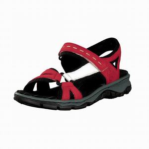 Rieker 68879-34 Sandalen Damen Rot | 785931-PIU