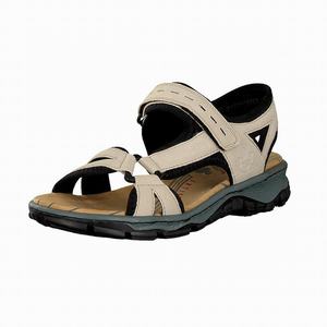 Rieker 68879-60 Sandalen Damen Beige | 384512-VNQ