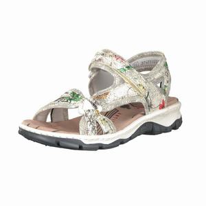 Rieker 68879-90 Sandalen Damen Mehrfarbig | 241308-YOQ