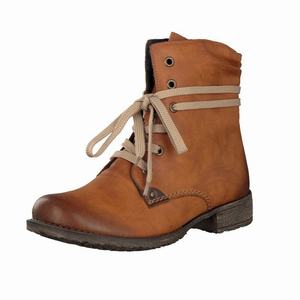 Rieker 70829-24 Schnürstiefel Damen Braun | 204158-LVQ