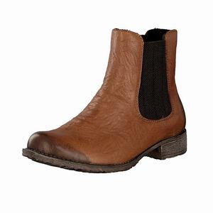 Rieker 70873-22 Chelsea Boots Damen Braun | 674935-URM