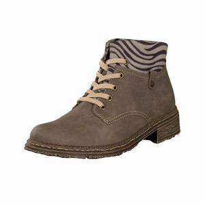 Rieker 74234-43 Boots Damen Grau | 169732-EDM