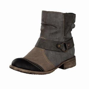 Rieker 74797-01 Ankle Boots Damen Grau | 489501-WHK