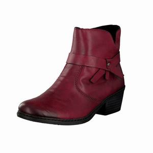 Rieker 75553-35 Ankle Boots Damen Rot | 807926-VKX