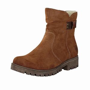 Rieker 78569-24 Boots Damen Braun | 345012-RTO