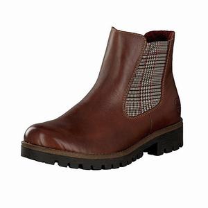 Rieker 78570-25 Chelsea Boots Damen Braun | 021637-FGJ