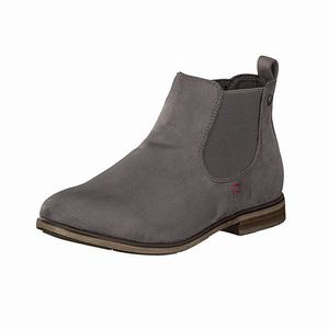 Rieker 90064-40 Chelsea Boots Damen Grau | 647928-GTI