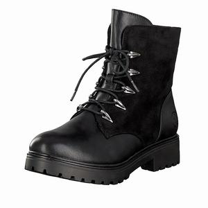 Rieker 90912-00 Schnürstiefel Damen Schwarz | 752804-YKC