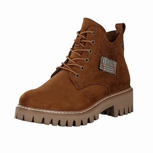 Rieker 91432-24 Schnürstiefel Damen Braun | 735120-PMB