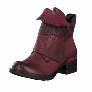 Rieker 92743-35 Ankle Boots Damen Rot | 496073-XWB