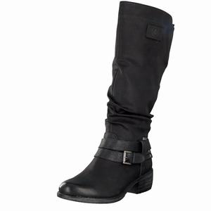 Rieker 93158-00 Boots Damen Schwarz | 854297-ZGI