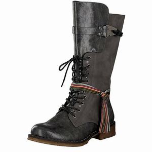 Rieker 94468-45 Boots Damen Grau | 208736-DQJ