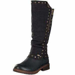 Rieker 94752-00 Boots Damen Schwarz | 430685-ELY