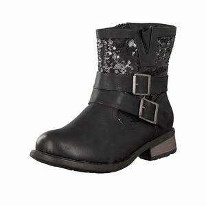 Rieker 97263-00 Boots Damen Schwarz | 780219-CXH