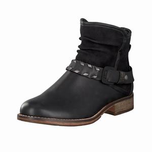 Rieker 97770-00 Boots Damen Schwarz | 625130-ROX