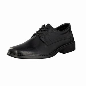 Rieker B0810-00 Schnürschuhe Herren Schwarz | 561803-NJK