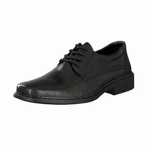 Rieker B0812-00 Schnürschuhe Herren Schwarz | 172350-FCK