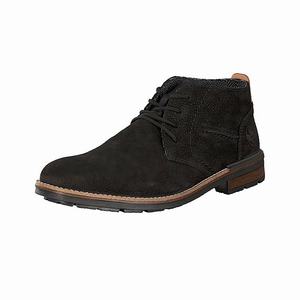 Rieker B1330-00 Schnürschuhe Herren Schwarz | 384719-XNK