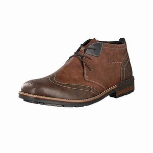 Rieker B1343-25 Schnürstiefel Herren Braun | 029865-FQZ