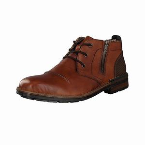 Rieker B1344-24 Schnürstiefel Herren Braun | 436518-EZS