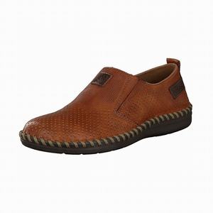 Rieker B2476-24 Slip On Herren Braun | 645029-NIT