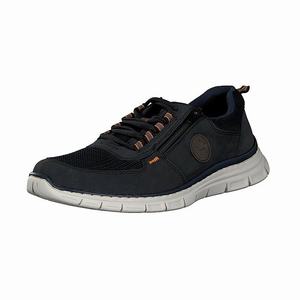 Rieker B4821-15 Turnschuhe Herren Blau | 410938-WVT