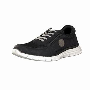 Rieker B4842-00 Turnschuhe Herren Schwarz | 250917-TSG