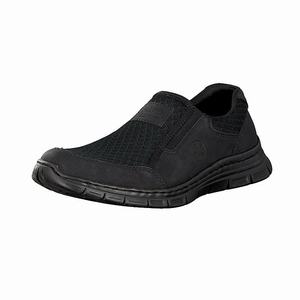 Rieker B4878-00 Slip On Herren Schwarz | 583264-PSX