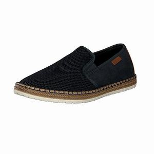 Rieker B5265-14 Slip On Herren Blau | 856341-UXY