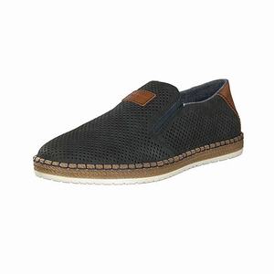 Rieker B5266-14 Slip On Herren Blau | 924305-MZA