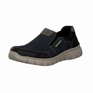 Rieker B5661-00 Slip On Herren Blau | 830974-BSM