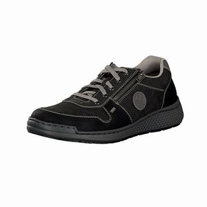 Rieker B5820-00 Turnschuhe Herren Schwarz | 145963-QPY