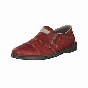 Rieker B6662-33 Slip On Herren Rot | 129756-QYP