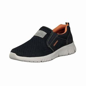 Rieker B7561-17 Slip On Herren Blau | 285071-QCH