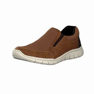 Rieker B8769-24 Slip On Herren Braun | 739801-RUH