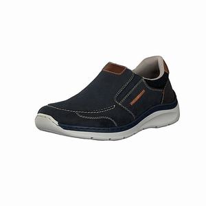 Rieker B8952-17 Slip On Herren Blau | 429637-WKH