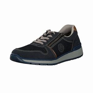 Rieker B9004-14 Turnschuhe Herren Blau | 597368-DPW