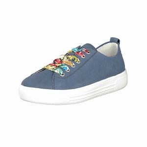 Rieker D0900-16 Turnschuhe Damen Blau | 083491-GJC