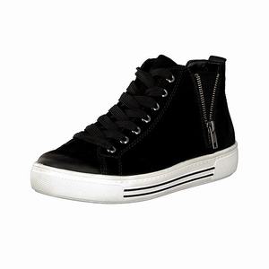 Rieker D0971-02 Turnschuhe Damen Schwarz | 976538-TJX