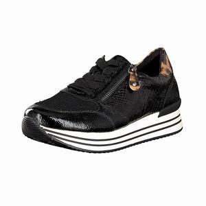 Rieker D1300-02 Turnschuhe Damen Schwarz | 086517-VTS