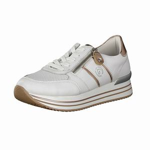 Rieker D1310-81 Turnschuhe Damen Weiß | 289076-QXL