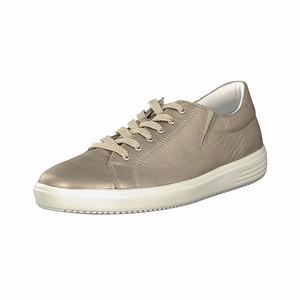 Rieker D1402-90 Turnschuhe Damen Gold | 362809-TCL